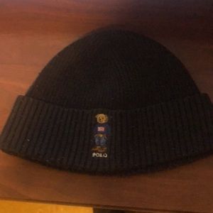 Polo teddy bear beanie